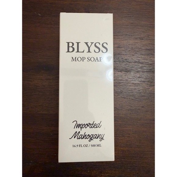Blyss Other - Blyss Mop Soap Imported Mahogany Scented Floor Cleaner 16.9 fl oz 500ml New